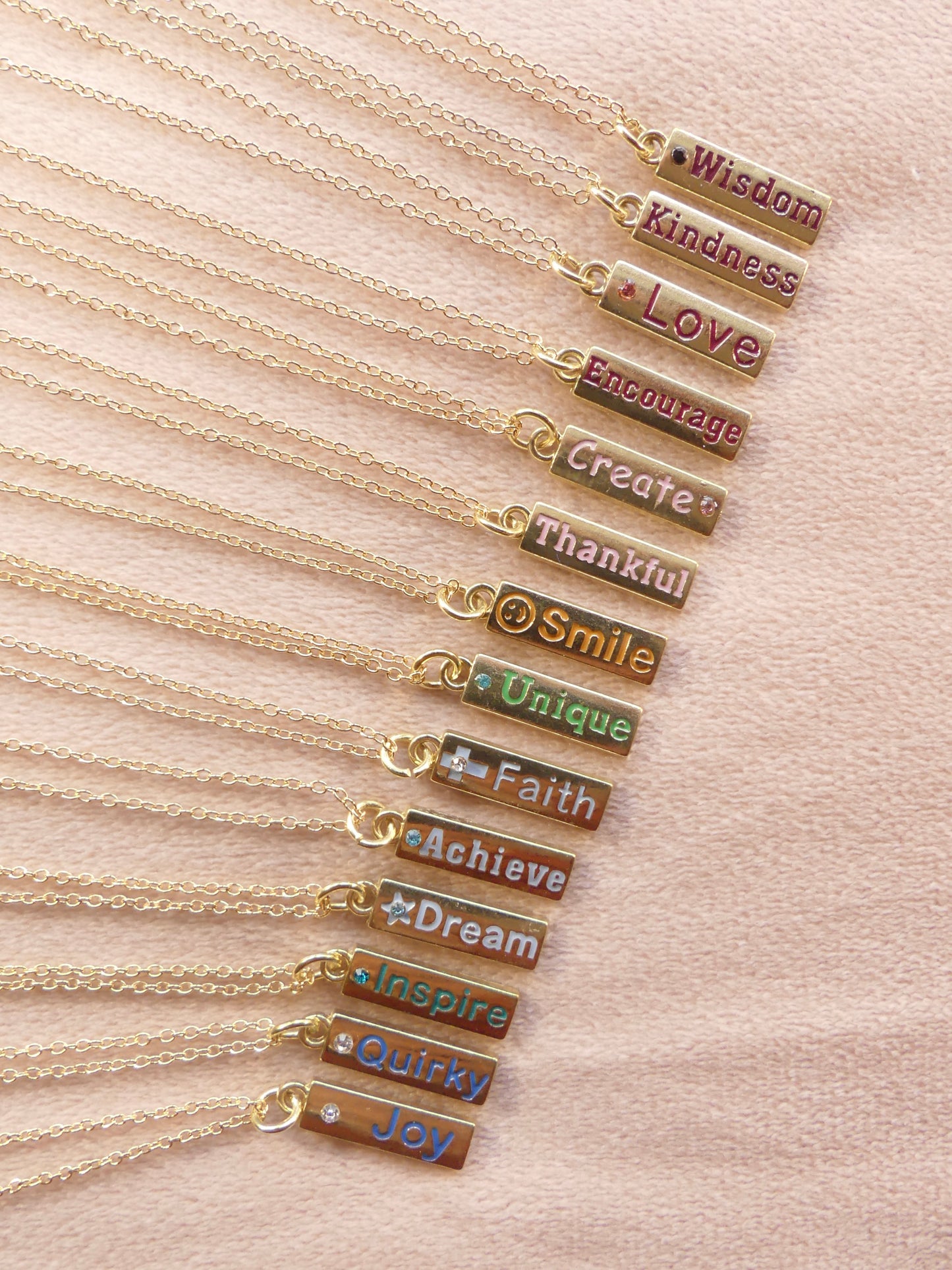 Spread Positivity Necklace